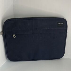 Jack Spade Dark Blue Navy Laptop Sleeve